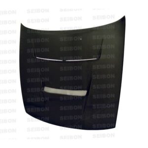 Seibon Carbon, HD8994NSS13-DV, DV-style carbon fiber hood for 1989-1994 Nissan S13