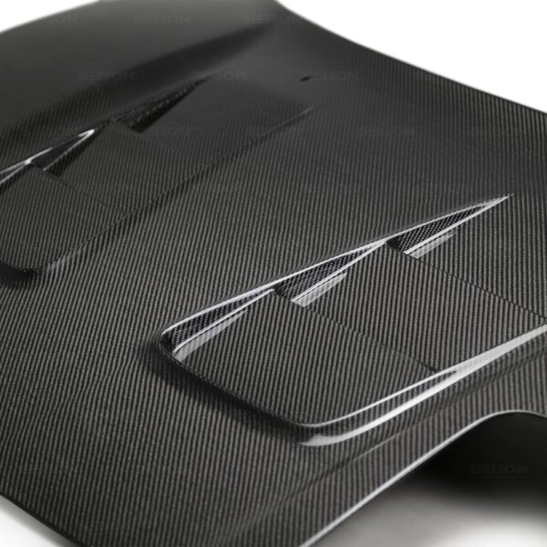 Seibon Carbon, HD9201ACNSX-CW, CW-style carbon fiber hood for 1991-2001 Acura NSX