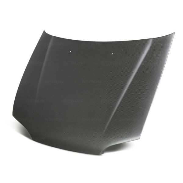 Seibon Carbon, HD9295HDCV2D-OE-DRY, OEM-style dry carbon fiber hood for 1992-1995 Honda Civic 2DR/3DR *All Dry Carbon Products are Matte Finish