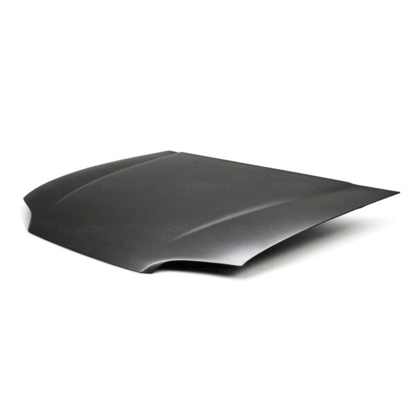 Seibon Carbon, HD9295HDCV2D-OE-DRY, OEM-style dry carbon fiber hood for 1992-1995 Honda Civic 2DR/3DR *All Dry Carbon Products are Matte Finish