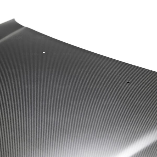 Seibon Carbon, HD9295HDCV2D-OE-DRY, OEM-style dry carbon fiber hood for 1992-1995 Honda Civic 2DR/3DR *All Dry Carbon Products are Matte Finish