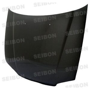 Seibon Carbon, HD9295HDCV2D-OE, OEM-style carbon fiber hood for 1992-1995 Honda Civic 2DR/3DR