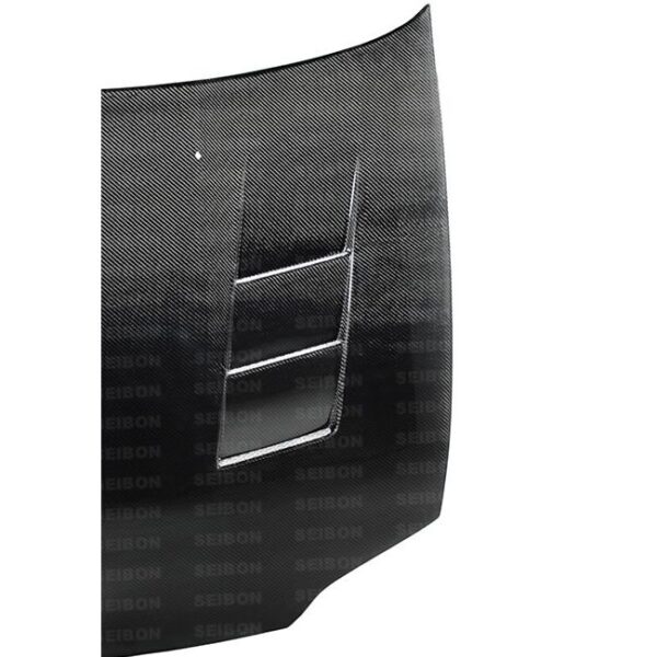 Seibon Carbon, HD9295HDCV2D-TS, TS-style carbon fiber hood for 1992-1995 Honda Civic 2DR/3DR