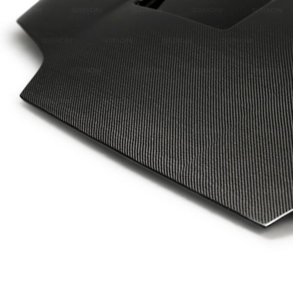 Seibon Carbon, HD9398TYSUP-TS, TS-style carbon fiber hood for 1993-1998 Toyota Supra