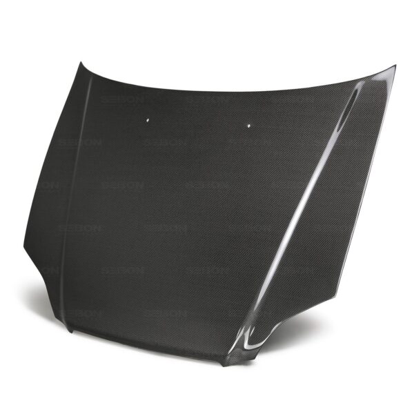 Seibon Carbon, HD9698HDCV-OE, OEM-style carbon fiber hood for 1996-1998 Honda Civic