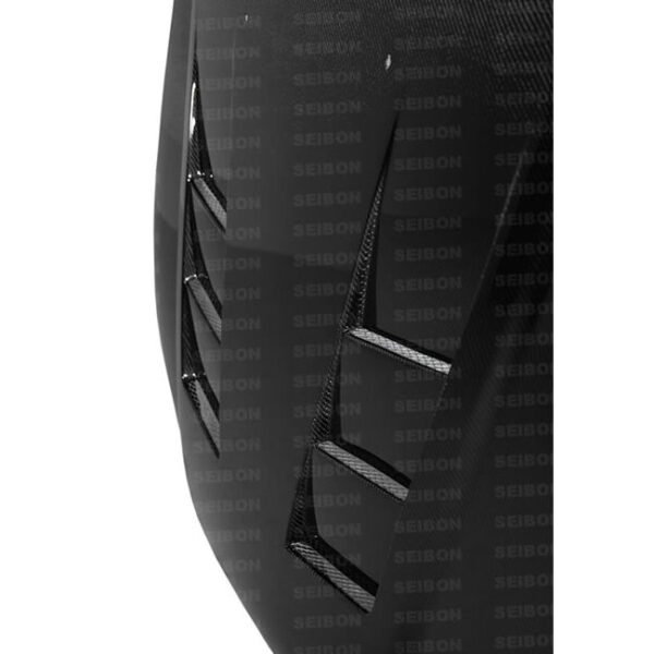 Seibon Carbon, HD9698HDCV-TS, TS-style carbon fiber hood for 1996-1998 Honda Civic