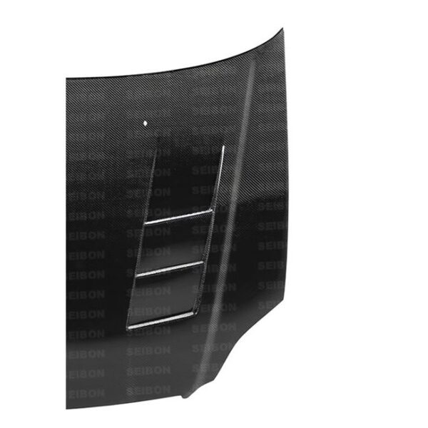 Seibon Carbon, HD9698HDCV-TS, TS-style carbon fiber hood for 1996-1998 Honda Civic