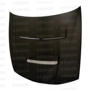 Seibon Carbon, HD9798NS240-DV, DV-style carbon fiber hood for 1997-1998 Nissan 240SX