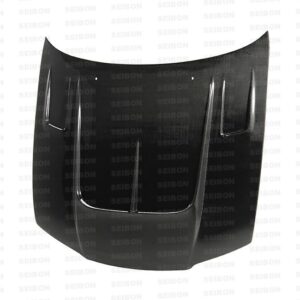 Seibon Carbon, HD9798NSR33S-TT, TT-style carbon fiber hood for 1997-1998 Nissan Skyline R33 GT-S