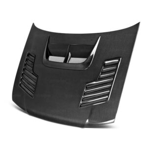 Seibon Carbon, HD9801SBIMP-CW, CW-style carbon fiber hood for 1998-2001 Subaru Impreza