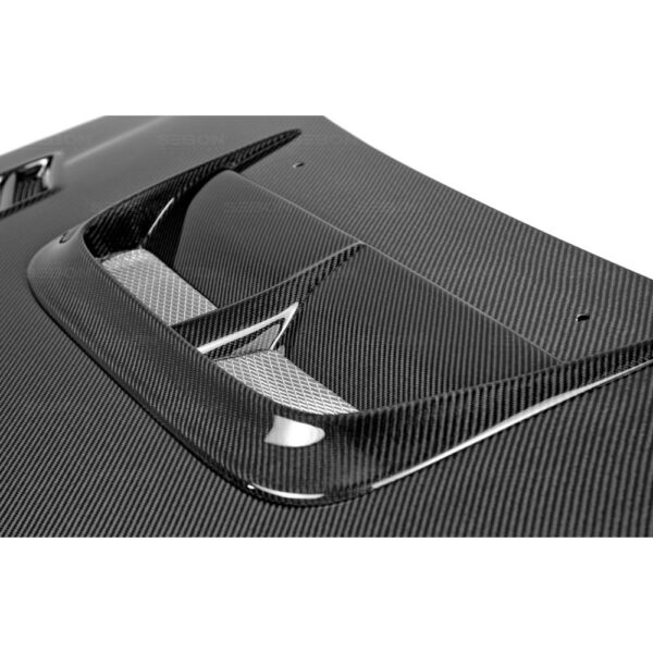 Seibon Carbon, HD9801SBIMP-CW, CW-style carbon fiber hood for 1998-2001 Subaru Impreza