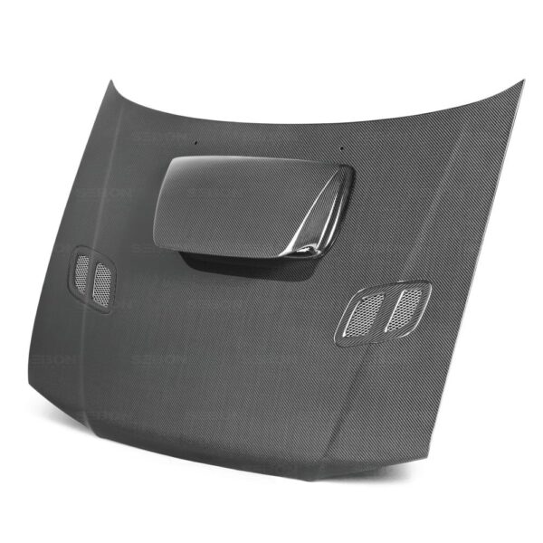 Seibon Carbon, HD9801SBIMP-OE, OEM-style carbon fiber hood for 1998-2001 Subaru Impreza