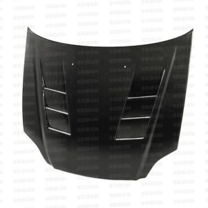 Seibon Carbon, HD9900HDCV-TS, TS-style carbon fiber hood for 1999-2000 Honda Civic