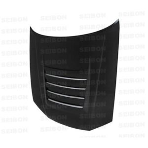 Seibon Carbon, HD9901NSR34S-DS, DS-style carbon fiber hood for 1999-2001 Nissan Skyline R34 GT-S