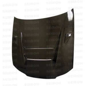 Seibon Carbon, HD9901NSS15-DVII, DVII-style carbon fiber hood for 1999-2001 Nissan S15