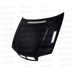 Seibon Carbon, HD9902BMWE462D-OE, OEM-style carbon fiber hood for 2000-2003  BMW E46 2DR, pre LCI