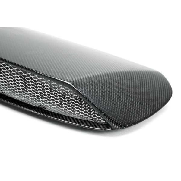 Seibon Carbon, HDS0809SBIMP-STI, STI-style carbon fiber hood scoop for 2008-2014 Subaru WRX/STi