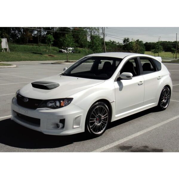 Seibon Carbon, HDS0809SBIMP-STI, STI-style carbon fiber hood scoop for 2008-2014 Subaru WRX/STi