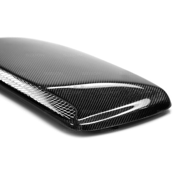 Seibon Carbon, HDS9801SBIMP-STI, STI-style carbon fiber hood scoop for 1998-2001 Subaru Impreza