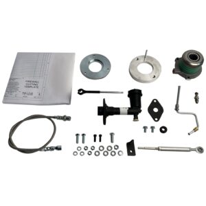 Hydraulic Clutch Master and Slave Kit: 1966-77 Bronco: Mod/Coyote: w/ TR-4050