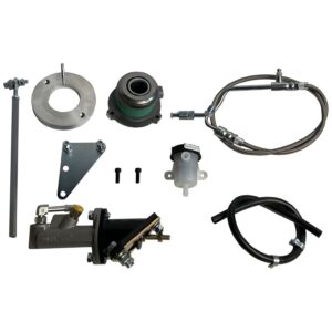 Hydraulic Clutch Master and Slave Kit: 1973-84 Chevrolet K10: w/ TR-4050