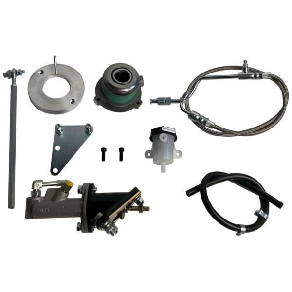 Hydraulic Clutch Master and Slave Kit: 1973-84 Chevrolet K10: w/ TR-4050