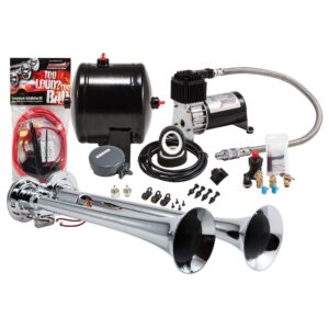 Kleinn Air Horns - HK2 - Chrome Dual Air Horn Kit