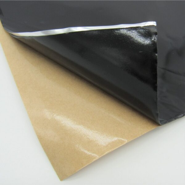 Floor/Firewall Kit - Stealth Black Foil with Self-Adhesive Butyl-20 Sheets 12inx23in ea 38.7 sq ft