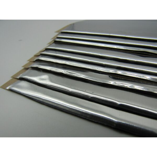 Floor/Firewall Kit - Silver Foil with Self-Adhesive Butyl-20 Sheets 12inx23in ea 38.7 sq ft