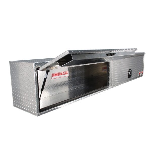 GXTX - HTB96C - 16inch x 18inch x 96inchL High Cap. HD Top Sider, .100 thick diamond, w/ flip up doors