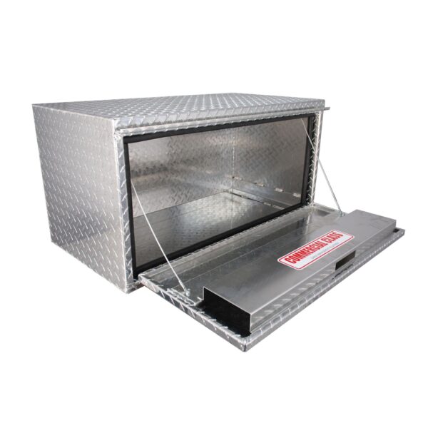 GXTX - HUB1836-BT - 18inch x 18inch x 36inchL HD Under Body, .100 thick diamond, drop down door, Black Texture Coated