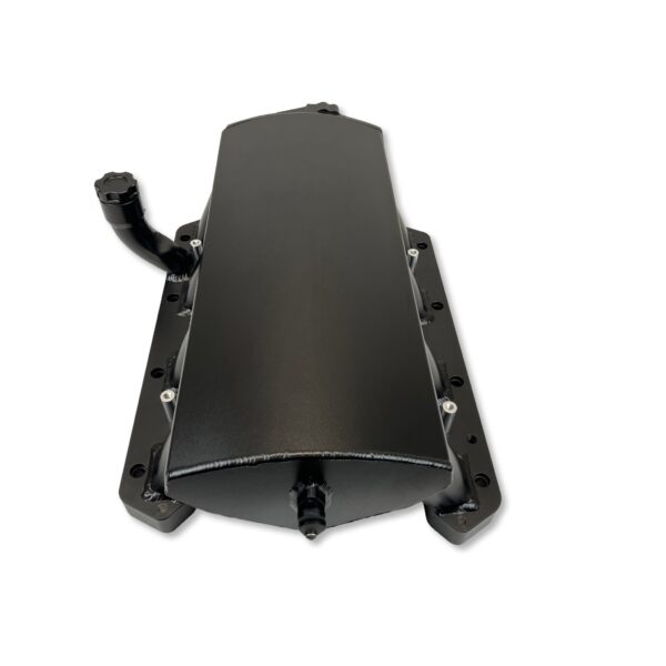HEMI KIT - INTAKE MANIFOLD AND FUEL RAIL - GEN III HEMI 837252 EQUIVALENT - 92MM BORE - ALUMINUM - BLACK ANODIZED