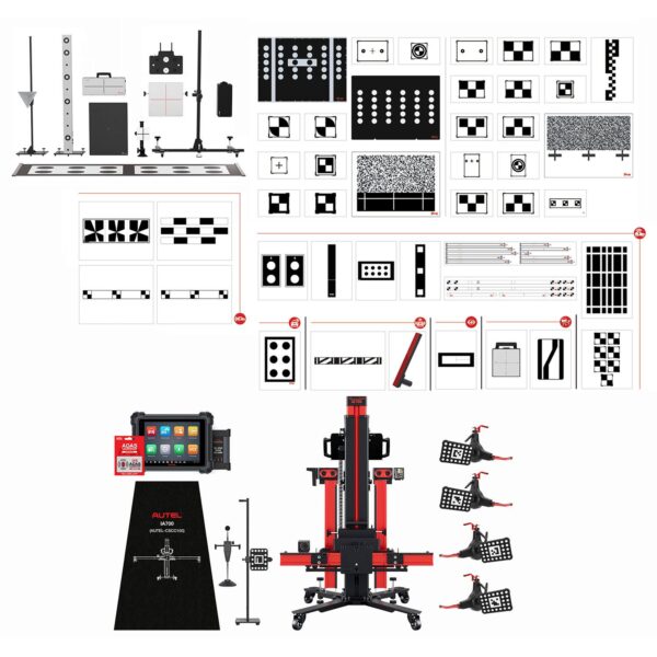 Autel IA700 ADAS All-Systems Calibration System with MS909 Tablet