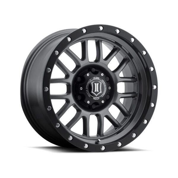 ICON ALLOYS ALPHA GUN MTL - 17 X 8.5 / 6 X 5.5 / 0MM / 4.75" BS