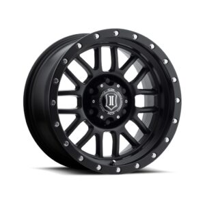 ICON ALLOYS ALPHA SAT BLK - 17 X 8.5 / 5 X 5 / 0MM / 4.75" BS