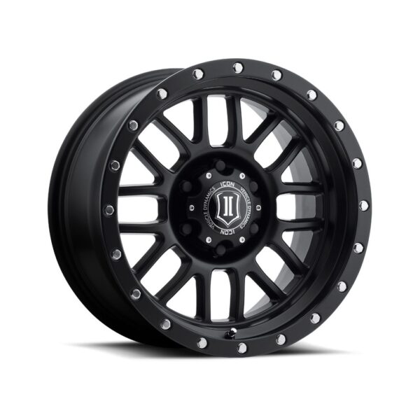 ICON ALLOYS ALPHA SAT BLK - 17 X 8.5 / 5 X 5 / 0MM / 4.75" BS