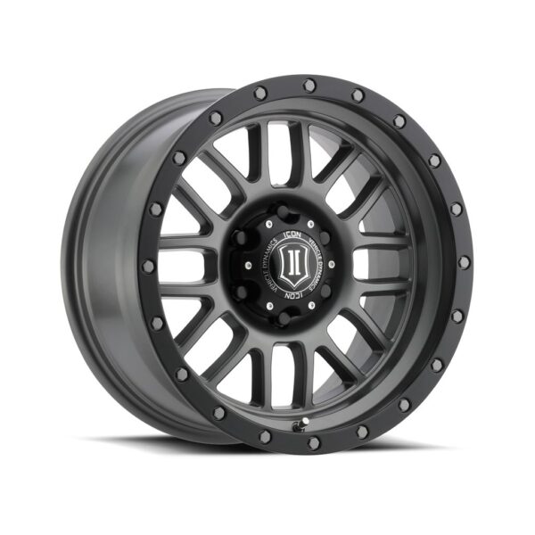 ICON ALLOYS ALPHA TITANIUM - 17 X 8.5 / 5 X 5 / 0MM / 4.75" BS