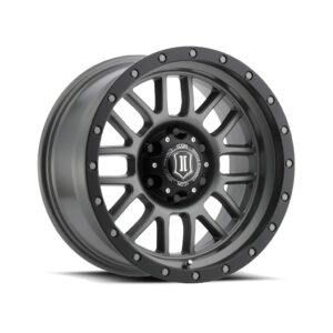 ICON ALLOYS ALPHA TITANIUM - 17 8.5 / 6 X 5.5 / 0MM / 4.75" BS