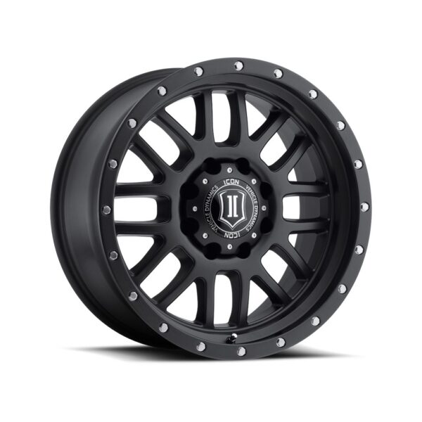 ICON ALLOYS ALPHA SAT BLK - 20 X 9 / 8 X 6.5 / 19MM / 5.75" BS
