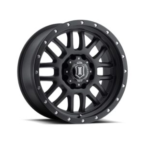 ICON ALLOYS ALPHA SAT BLK - 20 X 9 / 8 X 180 / 12MM / 5.5" BS