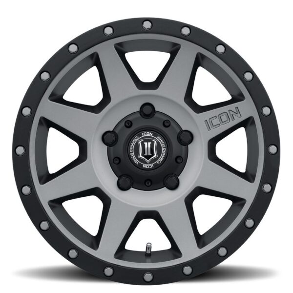 ICON ALLOYS REBOUND TITANIUM -18 x 9 / 5 x 150 / 25MM / 6" BS