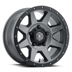 ICON ALLOYS REBOUND TITANIUM -18 x 9 / 5 x 150 / 25MM / 6" BS