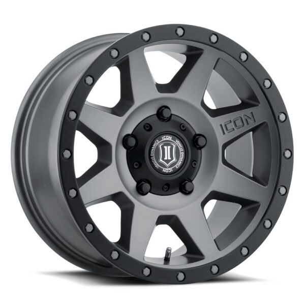 ICON ALLOYS REBOUND TITANIUM -18 x 9 / 5 x 150 / 25MM / 6" BS