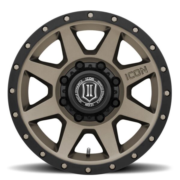 ICON ALLOYS REBOUND HD BRONZE -18 x 9 / 8 x 6.5 / 12MM / 5.5" BS