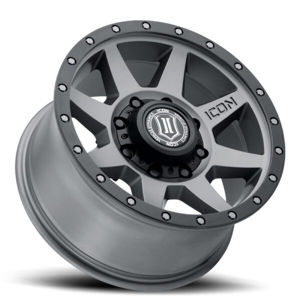 ICON ALLOYS REBOUND HD TITANIUM - 17 X 8.5 / 8 X 6.5 / 13MM / 5.25" BS