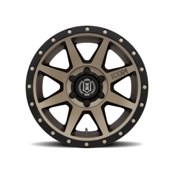 ICON ALLOYS REBOUND BRONZE -18 x 9 / 6 x 5.5" / 0MM / 5" BS