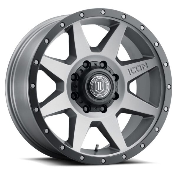 ICON ALLOYS REBOUND TITANIUM - 20 X 9 / 8 x 180 / 12MM / 5.5" BS