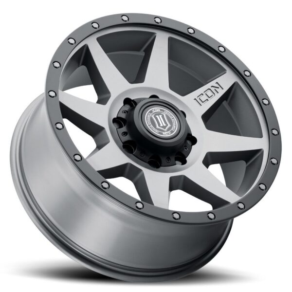 ICON ALLOYS REBOUND TITANIUM - 20 X 9 / 8 x 170 / 6MM / 5.25" BS