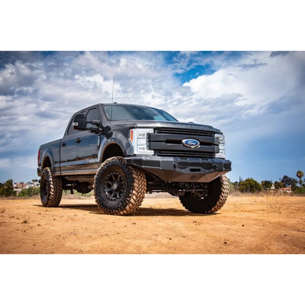 ICON Impact 17-22 Ford Super Duty Pro Series Winch Front Bumper