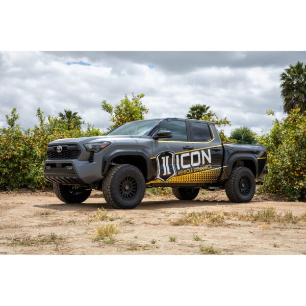 ICON 2022-2025 Toyota Tundra/2023-2025 Toyota Sequoia/2024-2025 Toyota Tacoma/2024 Toyota Land Cruiser 250 Series/2024 Lexus GX550, Rear, Billet Adjustable Track Bar Kit